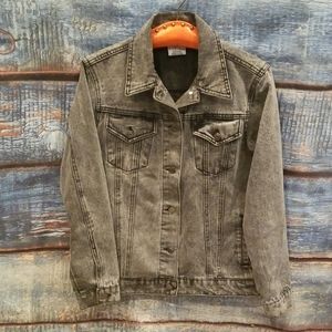 PINK FLOYD 1973 US TOUR Gray Washed Jean Jacket!